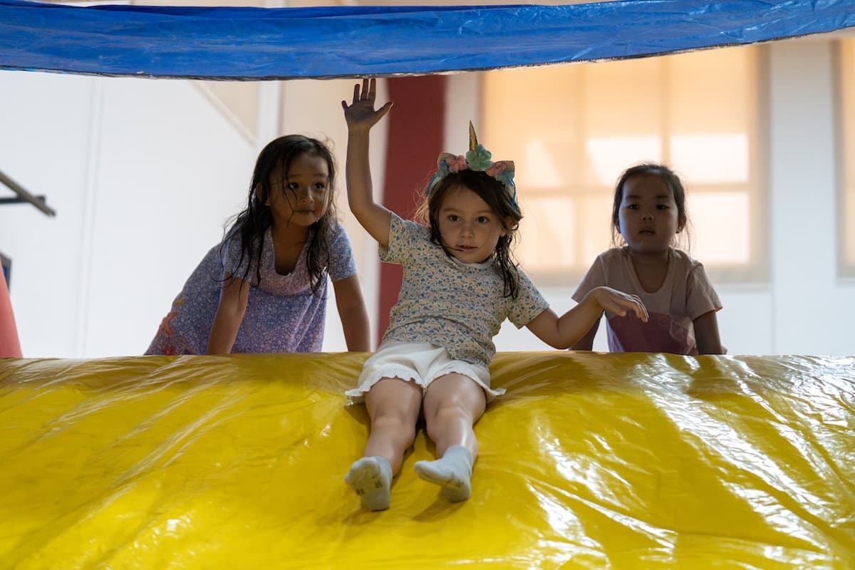 Children enjoying after school activities